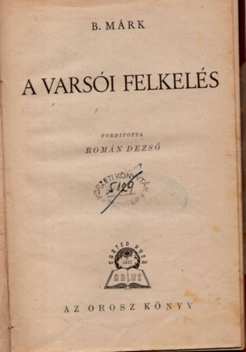 B. Mrk - A varsi felkels