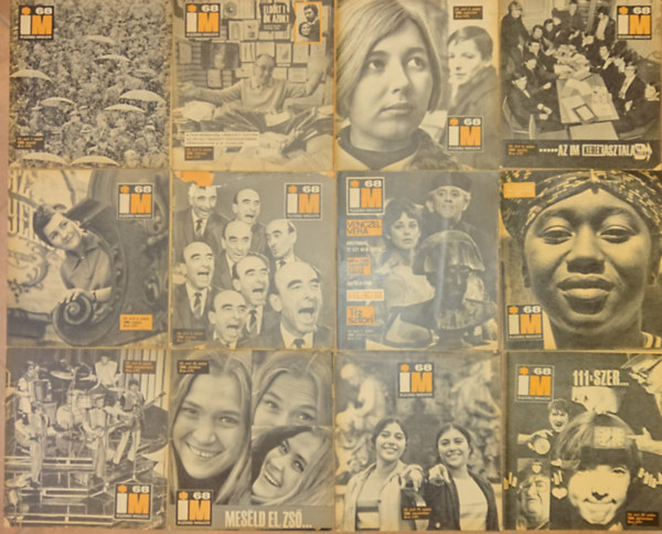 Az Ifj�s�gi Magazin teljes 1968-as �vfolyama lapsz�monk�nt