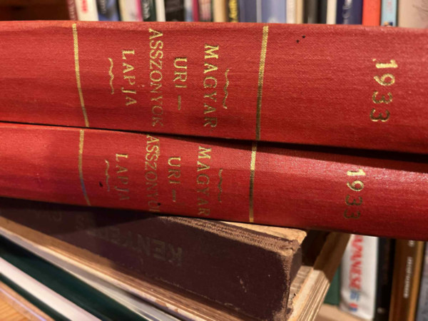 Magyar �riasszonyok Lapja 1933 X. �vfolyam