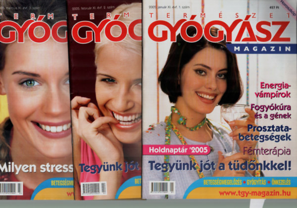 dr Grgei Katalin - Termszetgygysz magazin 2005/1-12. (teljes vfolyam szmonknt.)