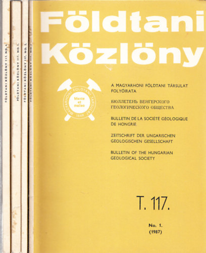 Fldtani Kzlny 1987/1-4