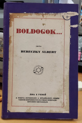 Bereczky Albert - Boldogok... (Jzus nyolc boldogmondsa)