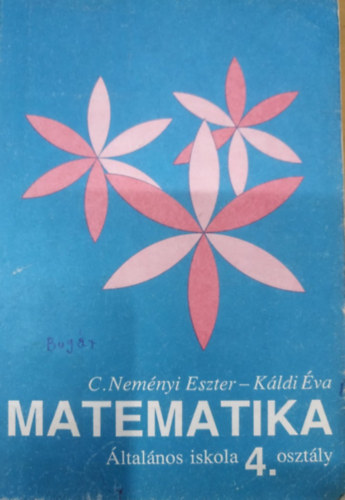 C. Nemnyi Eszter; Kldi va - Matematika - ltalnos iskola 4. osztly
