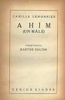 Camille Lemonnier - A h�m