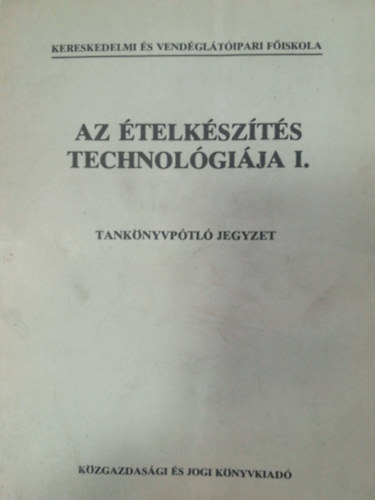 Trs Emil - Az telkszts technolgija I. - Tanknyvptl jegyzet