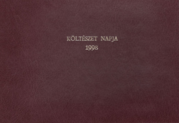 Költészet napja 1998 - Mátyás király és a reneszánsz