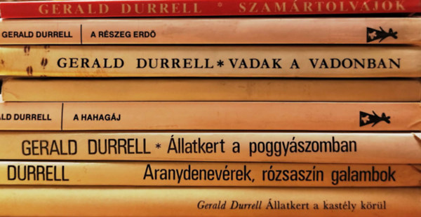 Gerard Durrell - Gerard Durrell k�nyvcsomag (8 k�tet)