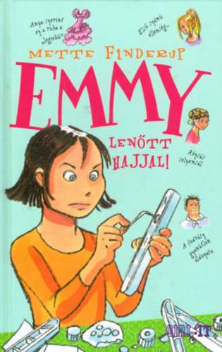 Mette Finderup - Emmy: lenőtt hajjal!