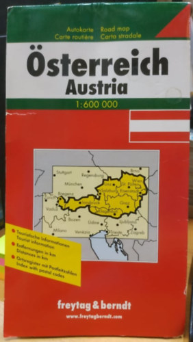 Freytag & Berndt - Austriche - Austria - �sterreich 1:600 000