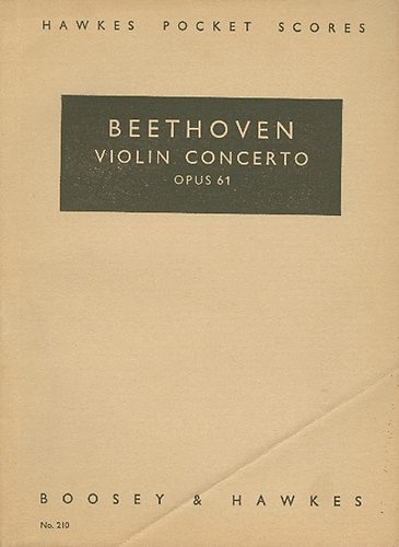 L. van Beethoven - Violin concerto - Opus 61 (kotta)