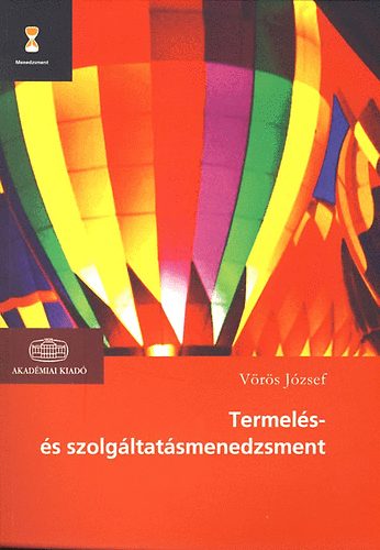 Vrs Jzsef - Termels- s szolgltatsmenedzsment