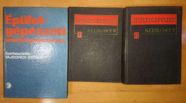 3 knyv az pletgpszetrl: pletgpszeti minsgellenrzs, pletgpszeti kziknyv I-II.