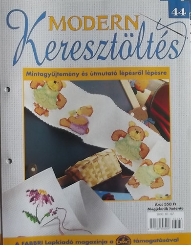 Modern Keresztöltés 44. - Mintagyűjtemény és útmutató lépésről lépésre
