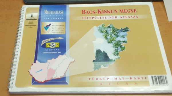Hiszi-Map - Bcs-Kiskun Megye teleplseinek atlasza - 118 telepls rszletes trkpe