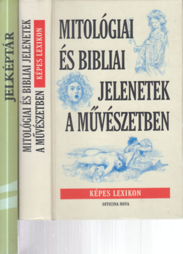 2 db. m�vel�d�st�rt�net (Mitol�giai �s bibliai jelenetek a m�v�szetben + Jelk�pt�r)
