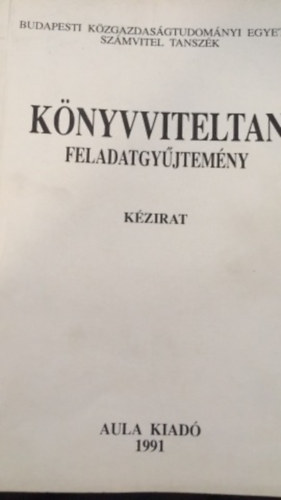 sok szerz - Knyvviteltan - feladatgyjtemny