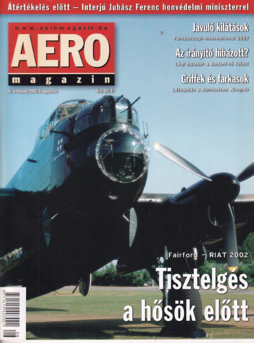 Sajtos Zoltán - Aero magazin IV. évfolyam, 2002/8 augusztus