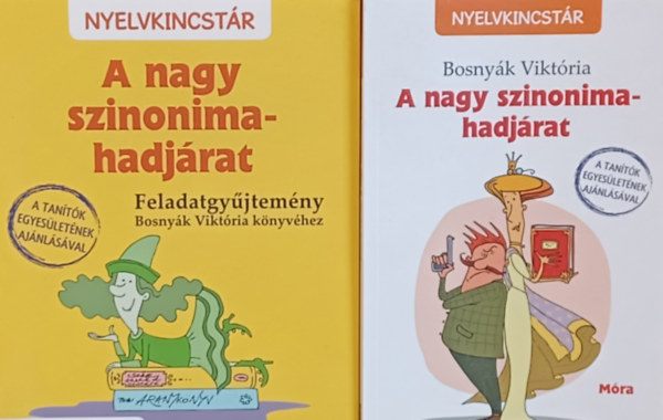 Csjin Knzics Anik Bosnyk Viktria - A nagy szinonima-hadjrat + A nagy szinonima-hadjrat - feladatgyjtemny (2 m)