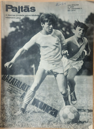 Vasvári Ferenc (szerk.) - Pajtás XXIV. évfolyam, 36. szám (1969)