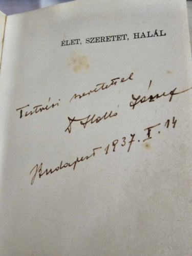 Holl Jzsef - let, szeretet, hall