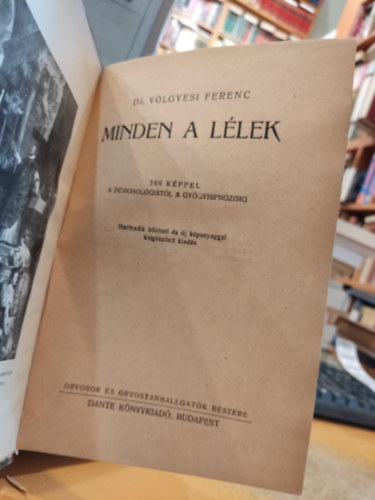 Dr. V�lgyesi Ferenc - Minden a l�lek