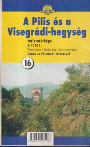 A Pilis �s a Visegr�di-hegys�g turistat�rk�pe (16) 1:40 000