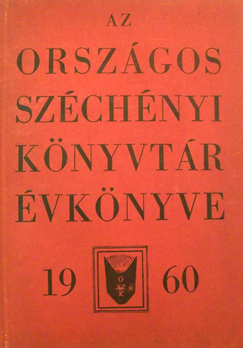 Az Orszgos Szchnyi Knyvtr vknyve 1960