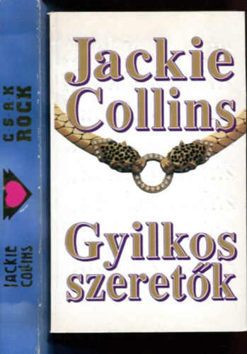 Jackie Collins - 2 db jackie Collins knyv