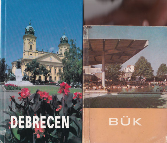 Szathm�ri Tam�s (szerk.), Bezer�dy Gy�z�, S. Varga P�l, T�th P�l, Szab� J�zsef - 4 db �tik�nvy ( egy�tt ) 1. B�k, 2. Debrecen, 3. P�cs, 4. B�rzs�ny, Cserh�t