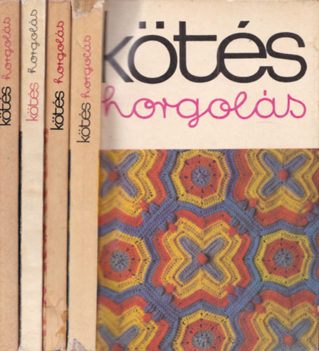 4 db. Kötés-horgolás