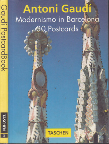 Antoni Gaudí - Modernismo in Barcelona (30 Postcards)
