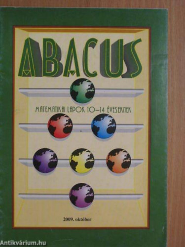 Abacus Matematikai Lapok 10-14 éveseknek 2009 november