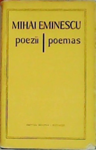 Mihai Eminescu - Poezii, poésies (román és francia)