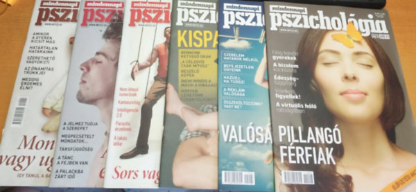 Dr. Ppay Herbert Zsuzsa  (fszerk.) - Mindennapi pszicholgia 2011 Teljes vad, 6 lapszm
