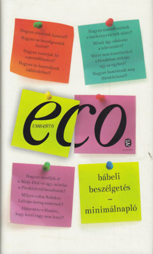 Umberto Eco; Barna Imre  (ford.) - Bbeli beszlgets - Minimlnapl