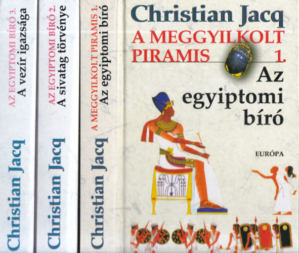 Az egyiptomi br I-III. (A meggyilkolt piramis; A sivatag trvnye; A vezr igazsga)