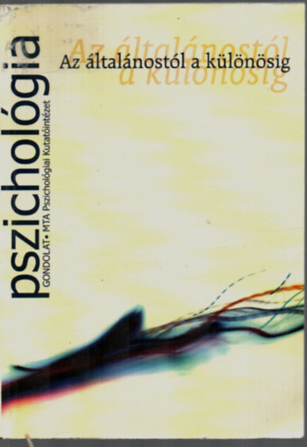 Czigler-Halsz-Marton  (szerk.) - Az ltalnostl a klnsig