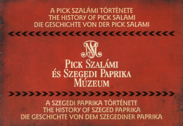 A Pick Szal�mi t�rt�nete - Pick Szal�mi �s Szegedi Paprika M�zeum - A Szegedi Paprika t�rt�nete