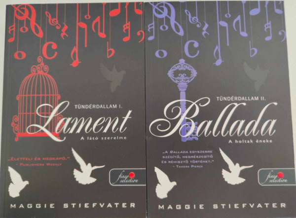 Maggie Stiefvater - T�nd�rdallam 1-2 / Lament - A l�t� szerelme / Ballada - A holtak �neke