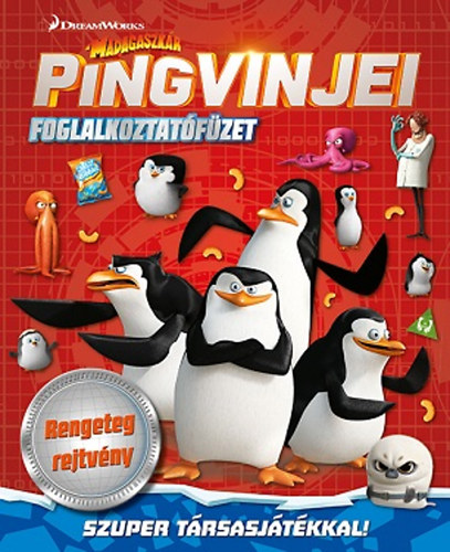 Madagaszkr pingvinjei - foglalkoztatfzet