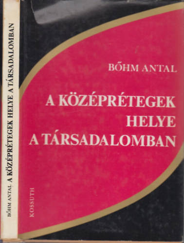 Bhm Antal - A kzprtegek helye a trsadalomban