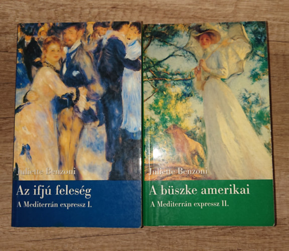 Az ifj� feles�g (A mediterr�n expressz I.) + A b�szke amerikai - (A Mediterr�n expressz II. ) ( 2 k�tet )