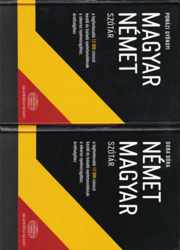Pomázi Gyöngyi Doba Dóra - Magyar - Német + Német - Magyar Szótár