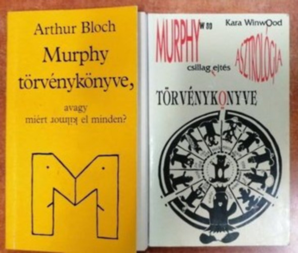 Kara Winwood Arthur Bloch - 2 db Murphy törvénykönyve , Murphy asztrológiai törvénykönyve