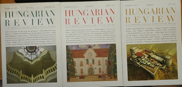 Kodol�nyi Gyula - 3 db Hungarian Review antol�gia