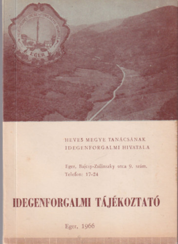 Idegenforgalmi tjkoztat Eger, 1966