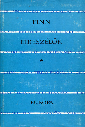 Eur�pa K�nyvkiad� - Finn elbesz�l�k