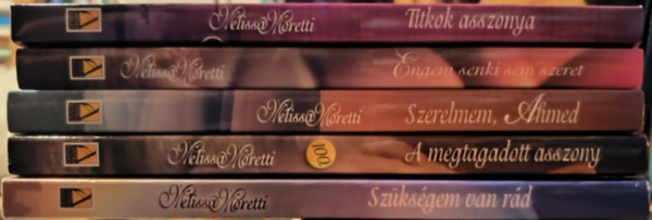 Melissa Moretti - 5 db Melissa Moretti regény