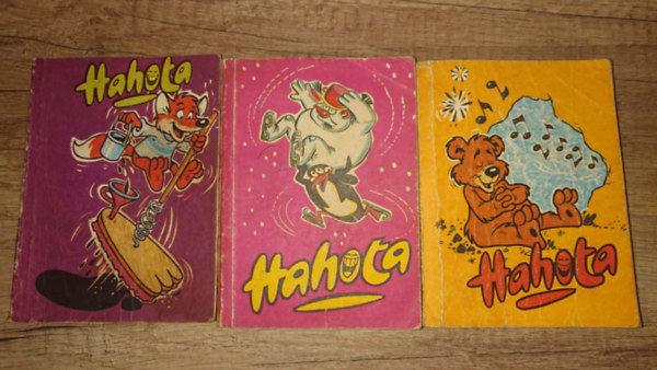 3 Hahota a '80-as évek első feléből: 1982/9., 1983/10., 1984/15.