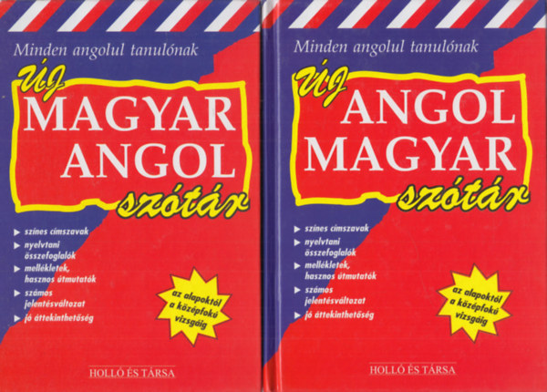 Kophzi Erzsbet Dr.  (szerk.) - Magyar-Angol + Angol-Magyar sztr (Minden angolul tanulnak) (2 ktet)
